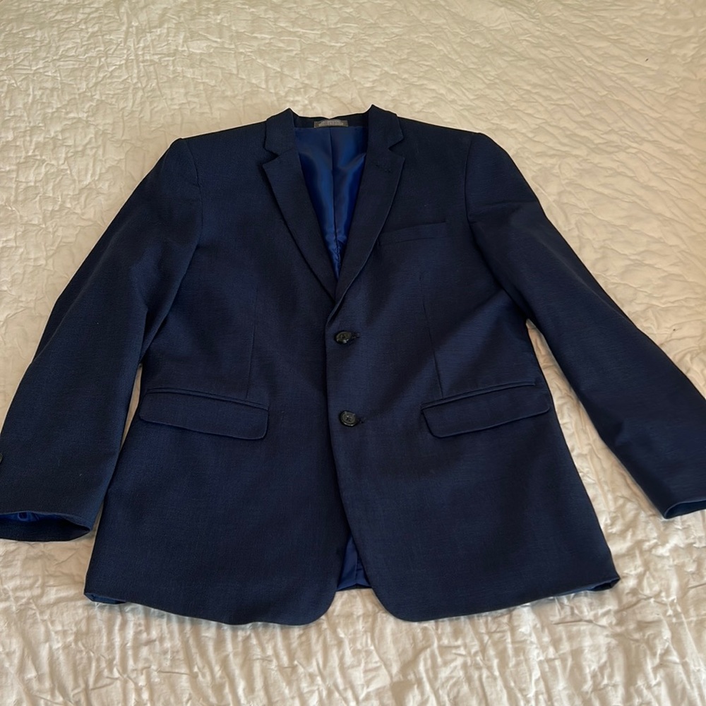 Van Heusen Navy Suit Jacket/ Blazer